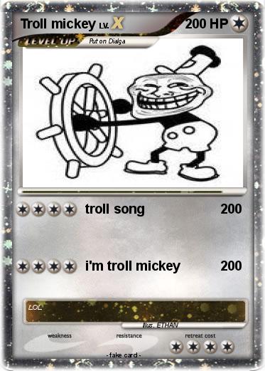 Pokemon Troll mickey