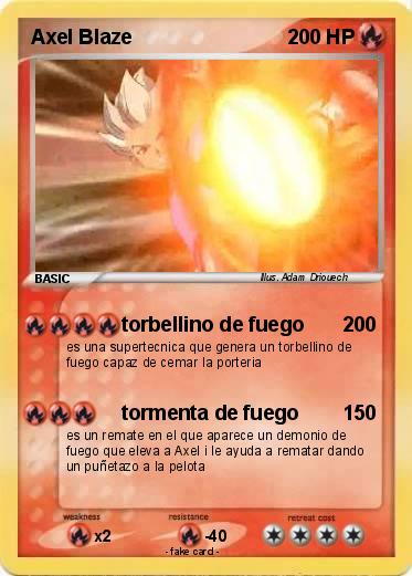 Pokemon Axel Blaze