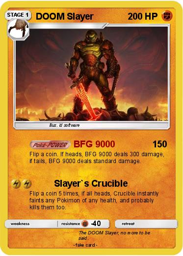 Pokemon DOOM Slayer