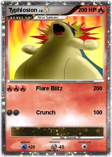 Pokemon Typhlosion