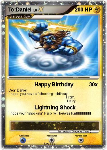 Pokemon To:Daniel