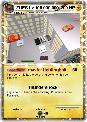 Pokemon ZUES Lv.100,000,000