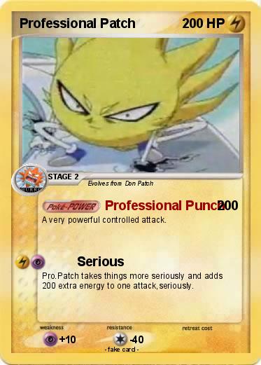 Pokemon Professional Patch