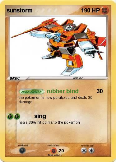 Pokemon sunstorm