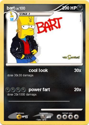Pokemon bart