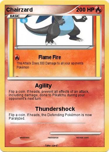 Pokemon Chairzard