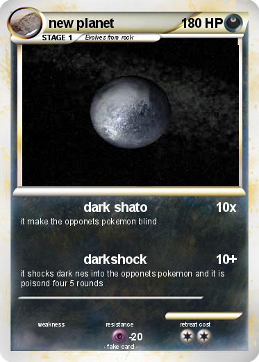 Pokemon new planet