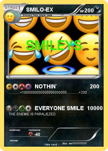 Pokemon SMILO-EX
