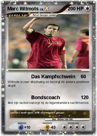 Pokemon Marc Wilmots