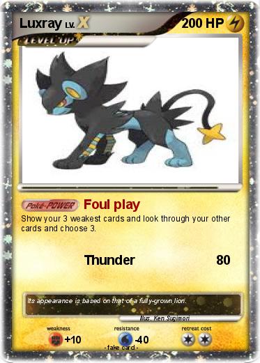 Pokemon Luxray