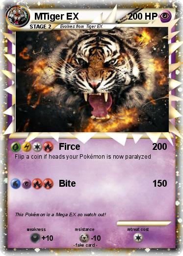 Pokemon MTiger EX