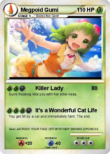 Pokemon Megpoid Gumi
