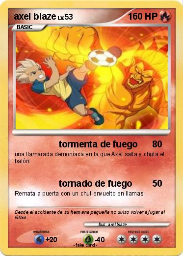 Pokemon axel blaze
