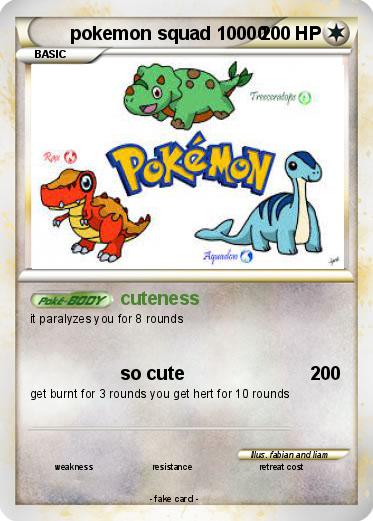 Pokemon pokemon squad 10000