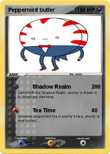 Pokemon Peppermint butler
