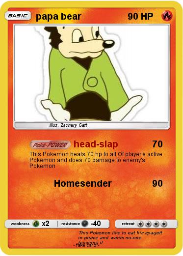 Pokemon papa bear
