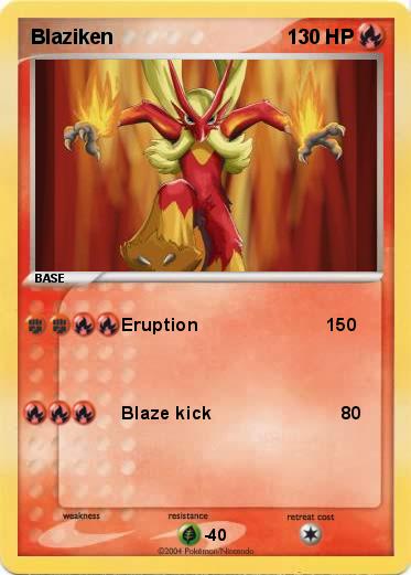 Pokemon Blaziken