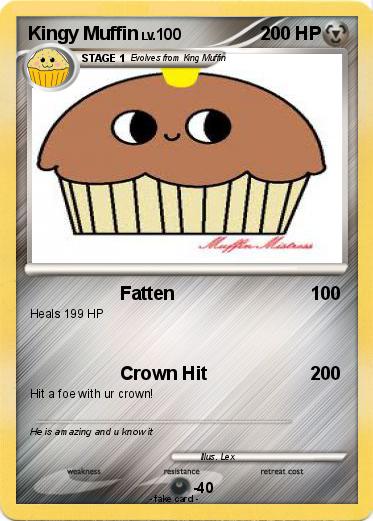 Pokemon Kingy Muffin
