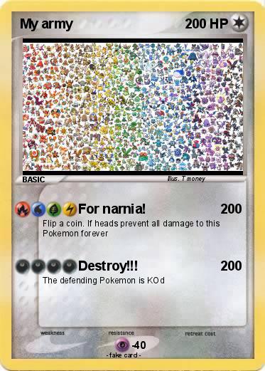 Pokemon My army