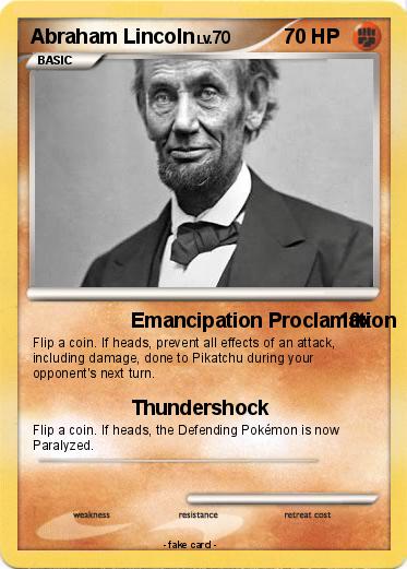 Pokemon Abraham Lincoln