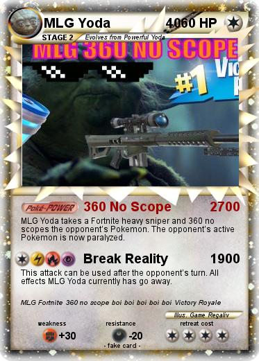 Pokemon MLG Yoda                40