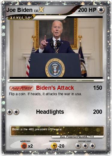Pokemon Joe Biden