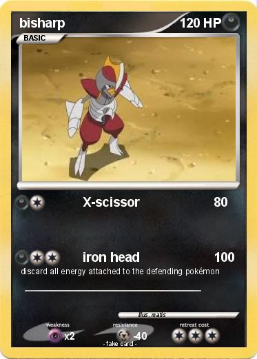 Pokemon bisharp