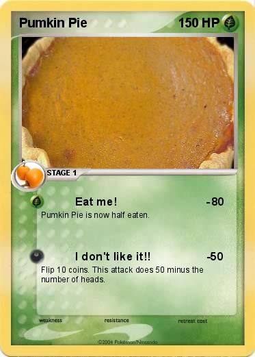 Pokemon Pumkin Pie