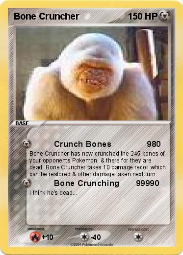 Pokemon Bone Cruncher