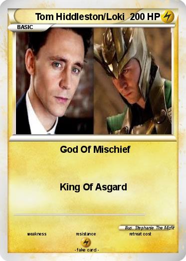 Pokemon Tom Hiddleston/Loki