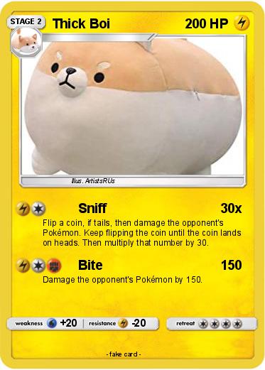 Pokemon Thick Boi