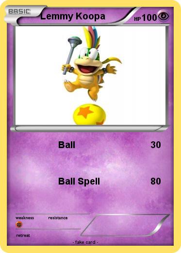 Pokemon Lemmy Koopa