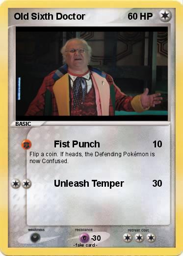 Pokemon Old Sixth Doctor