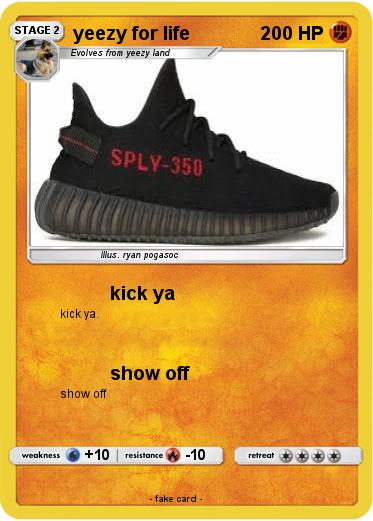 Pokemon yeezy for life