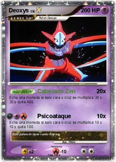 Pokemon Deoxys