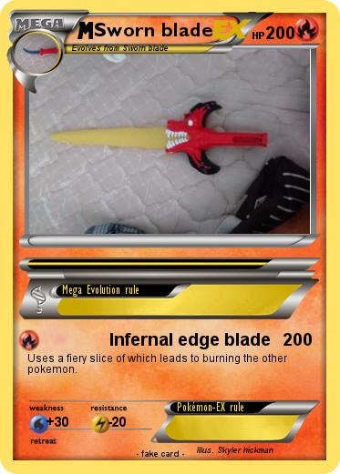 Pokemon Sworn blade