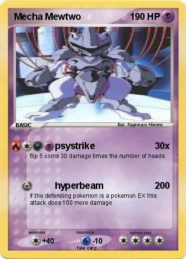 Pokemon Mecha Mewtwo