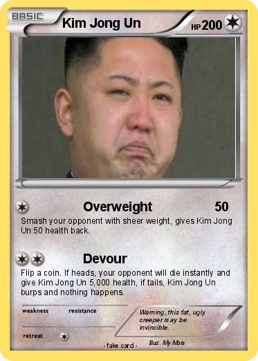 Pokemon Kim Jong Un Pokemon Kim Jong Un