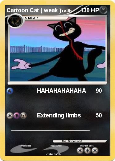 Pokemon Cartoon Cat ( weak )