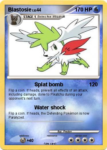 Pokemon Blastosie