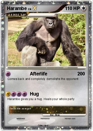 Pokemon Harambe