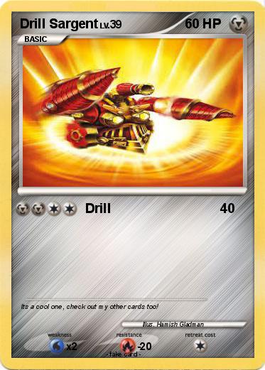 Pokemon Drill Sargent