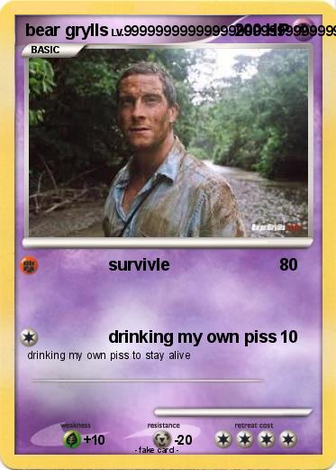 Pokemon bear grylls
