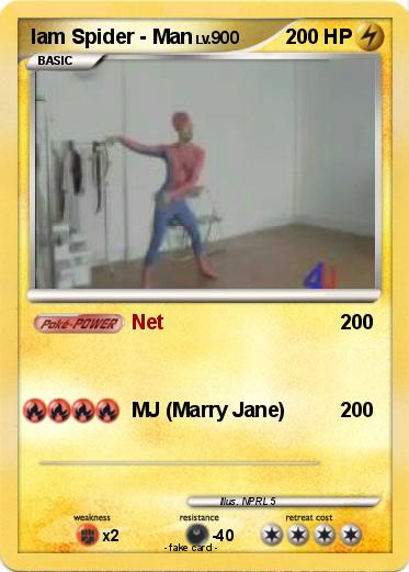 Pokemon Iam Spider - Man