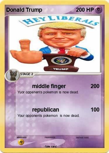 Pokemon Donald Trump