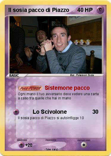 Pokemon Il sosia pacco di Piazzo