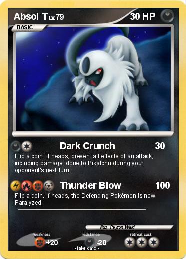 Pokemon Absol T