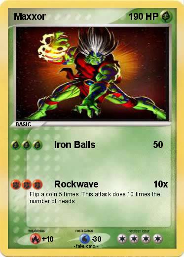 Pokemon Maxxor