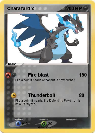 Pokemon Charazard x