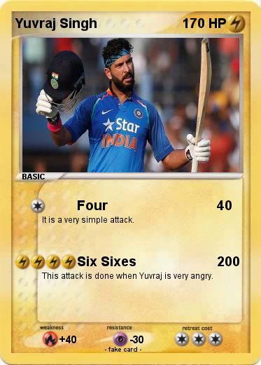 Pokemon Yuvraj Singh